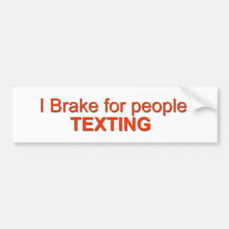 Jag bromsar för textning bildekal