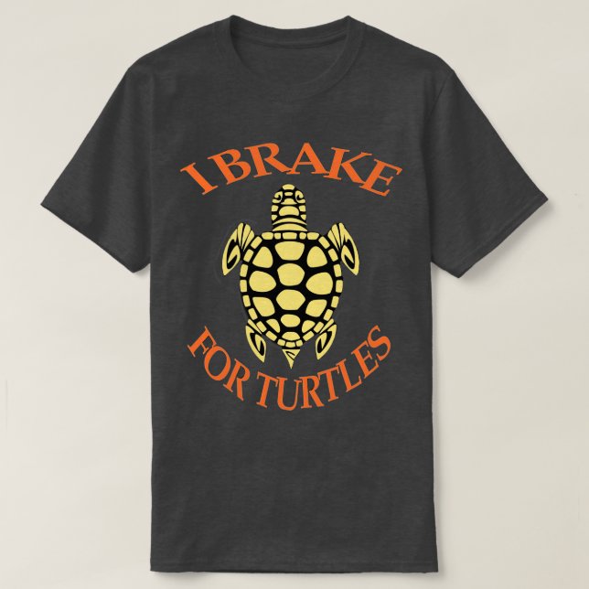Jag bromsar för Turtles 17 T Shirt (Design framsida)