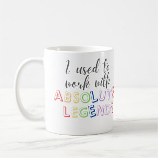 Jag brukade arbeta med absoluta lektioner kaffemugg