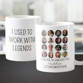 Jag brukade arbeta med legends 16 medarbetarfoto kaffemugg