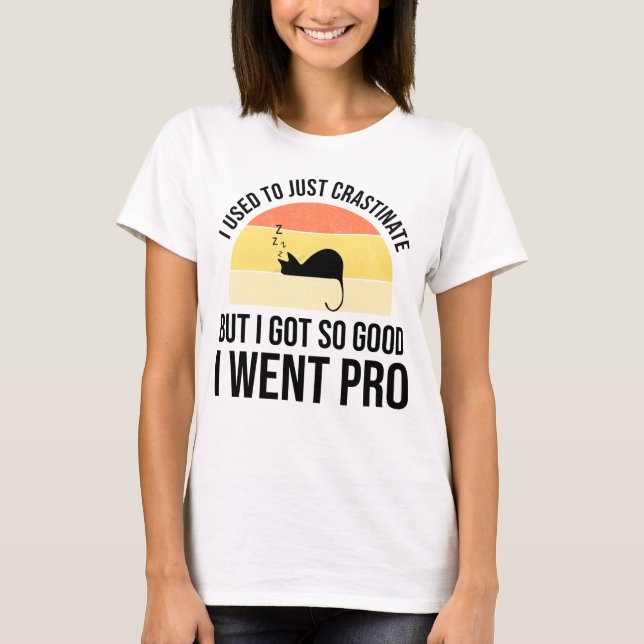 Jag brukade bara tjafsa t shirt (Framsida)