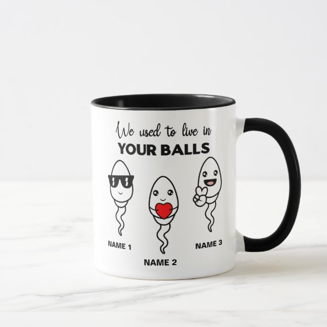 Jag brukade bo i Bollar, en fin kaffe Mugg (Höger)
