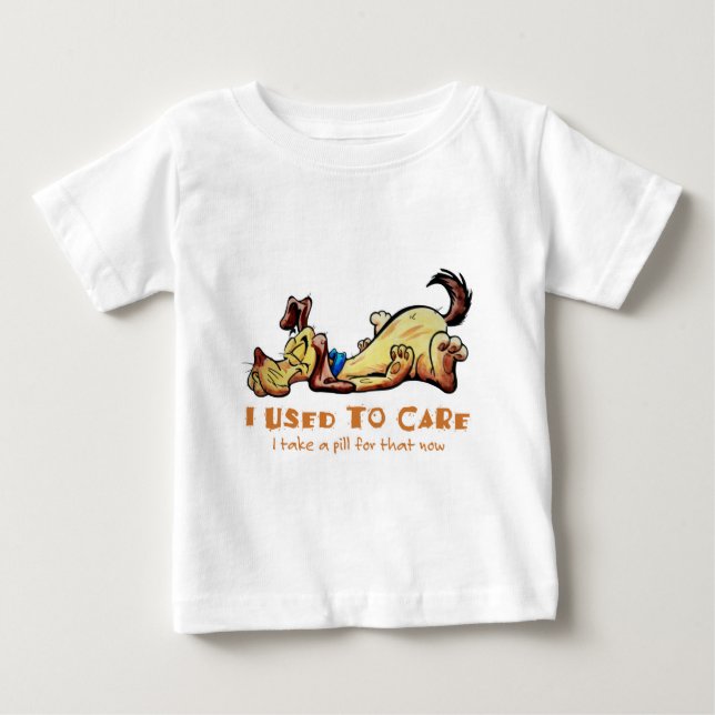 Jag brukade bry mig t-shirt (Framsida)