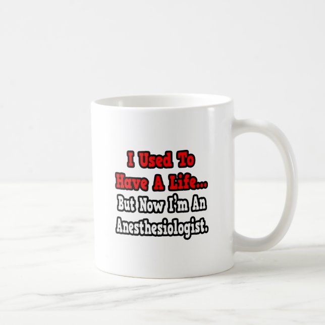 Jag brukade ha ett liv.. kaffemugg (Höger)