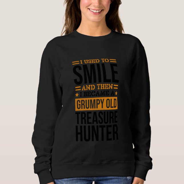 Jag brukade ta hand om Treasure Hunter-design för  T Shirt (Framsida)
