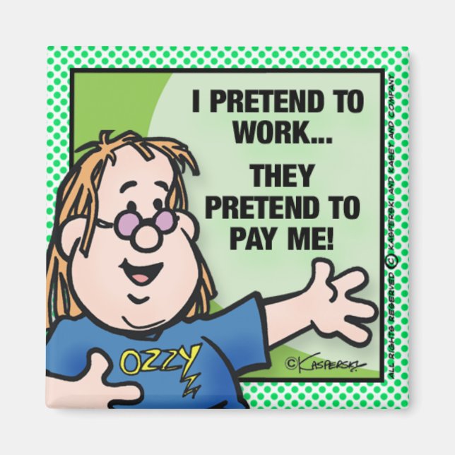 Jag brukar jobba magnet (Framsidan)