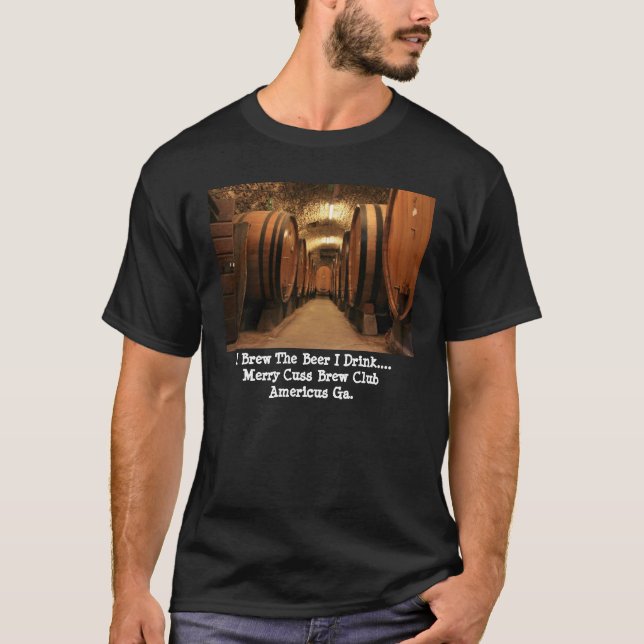 JAG BRYGGAR ÖLEN SOM JAG DRICKER TEE (Framsida)