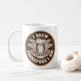 Jag brygger alltså är jag kaffemugg
