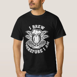 Jag brygger alltså är jag t shirt
