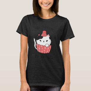 Jag bryr mig bara om muffins och katter. t shirt