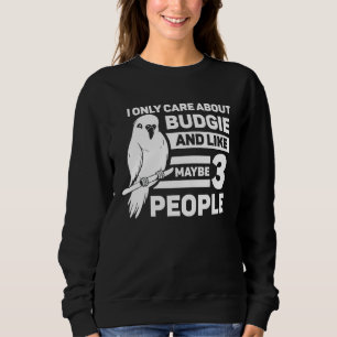 Jag Bryr Mig Endast Om Budgie Och Gillar Kanske 3 T Shirt