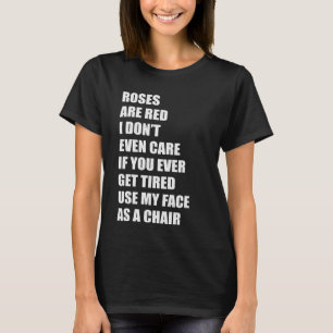 Jag Bryr Mig Inte Ens Om Du Blir Trött Använd Mitt T Shirt