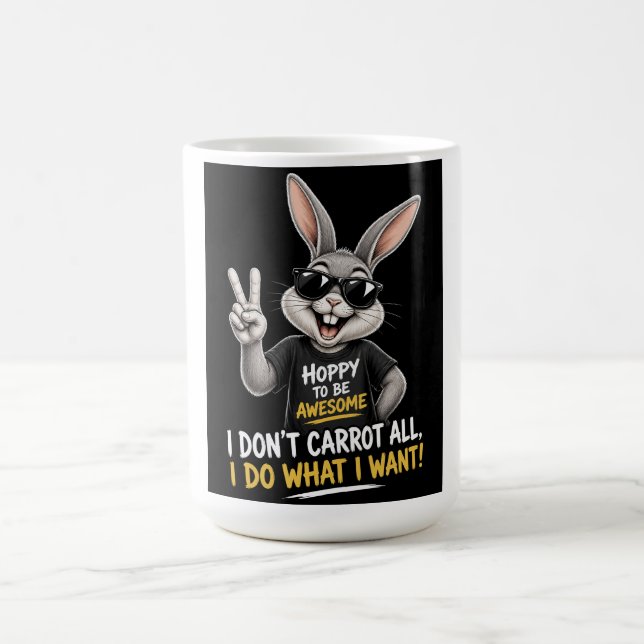 Jag Bryr Mig Inte Ett Dugg Om Morötter Kaffemugg (Center)