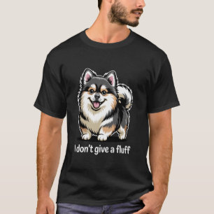 Jag Bryr Mig Inte Ett Dugg Rolig Pomsky Hundälskar T Shirt
