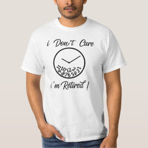 Jag bryr mig inte om att jag är trött! t shirt