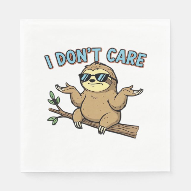 Jag bryr mig inte om design Essential T-Shi Pappersservett (Framsidan)