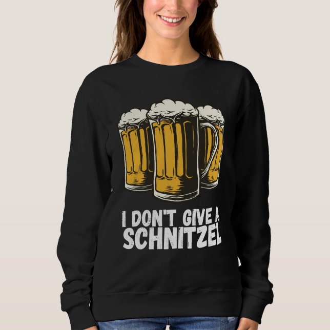 Jag Bryr Mig Inte Om En Schnitzel T Shirt (Framsida)