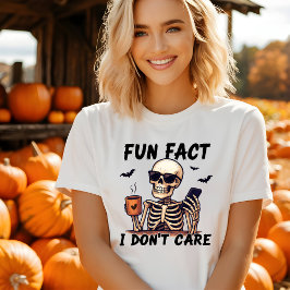 Jag bryr mig inte om Halloween Tshirt T Shirt