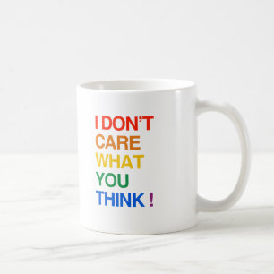 JAG BRYR MIG INTE OM VAD DU TYCKER.png Kaffemugg