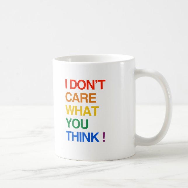 JAG BRYR MIG INTE OM VAD DU TYCKER.png Kaffemugg (Höger)
