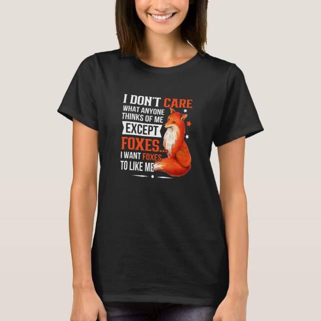 Jag bryr mig inte om vad nån tycker om mig förutom t shirt (Framsida)