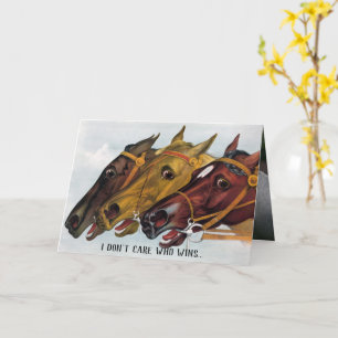Jag bryr mig inte om vem som vinner Personlig Kort