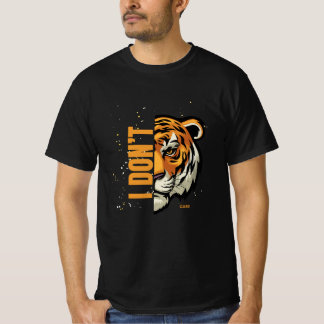 Jag Bryr Mig Inte Orolig Estetisk T-Shirt