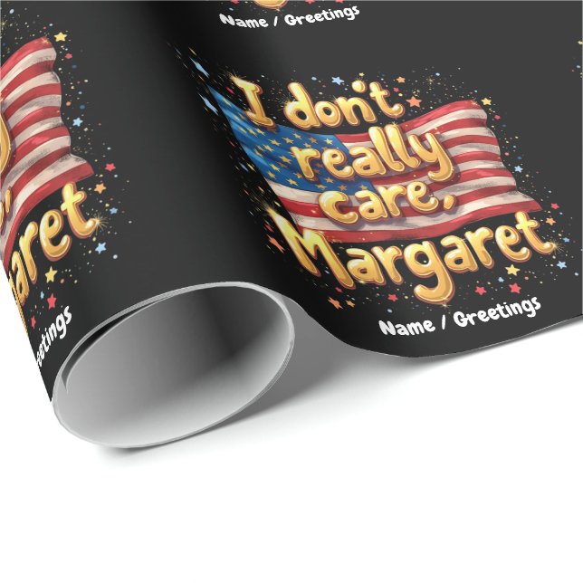 Jag Bryr Mig Inte Riktigt, Margaret Roligt & Trend Presentpapper (Rullad Hörn)