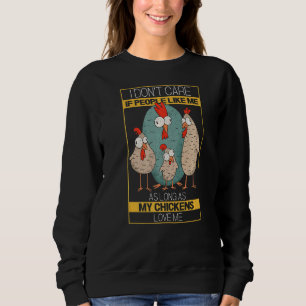 Jag bryr mig inte så länge mina kycklingar Kärlek T Shirt