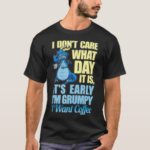 Jag bryr mig inte vilken dag det är. t shirt