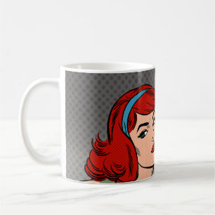 "Jag bryr mig om att Farting inte är Ladylike!" M Kaffemugg