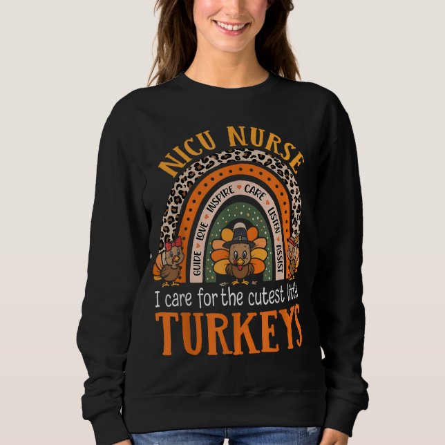 Jag bryr mig om Cutests Thanksgiving Funny N T Shirt (Framsida)