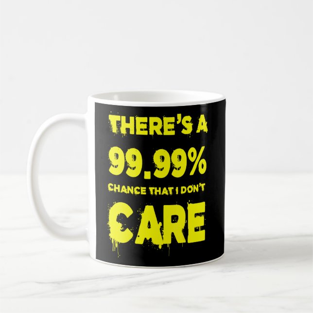 Jag bryr mig om För manar kvinnor eller barn Kaffemugg (Vänster)