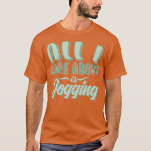 Jag bryr mig om joggning 2 t shirt