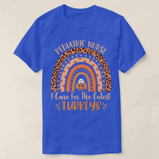 Jag bryr mig om kalkoner Pediatriska näsan Rain T Shirt (Design framsida)