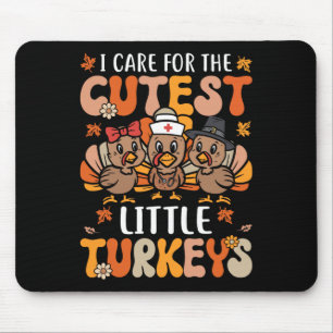Jag bryr mig om Thanksgivingen för kalkoner. Musmatta
