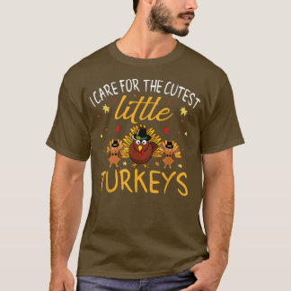 Jag bryr mig om Thanksgivingen för kalkoner. T Shirt