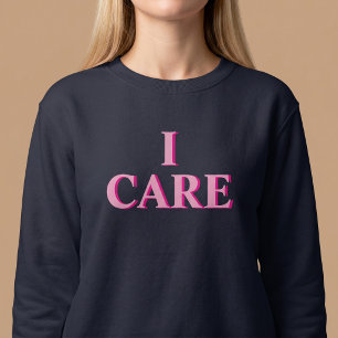 Jag bryr mig Positivt Eftertänksamt T Shirt