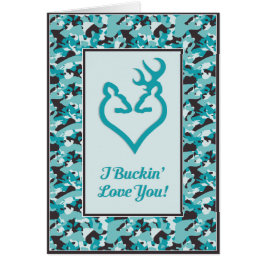 Jag Buckin Kärlek You Hälsningskort