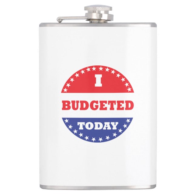 Jag budgeterade i dag fickplunta (Framsidan)