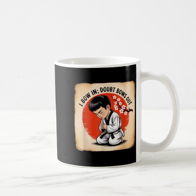 Jag Bugar i Tvivel Bugar Ut Kaffemugg (Höger)