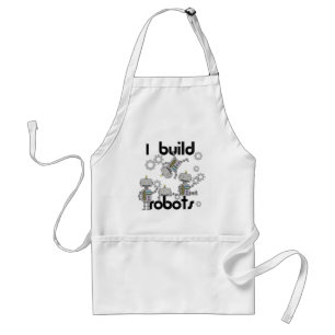 Jag bygger robotar förkläde