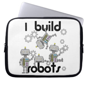 Jag bygger robotar laptop sleeve