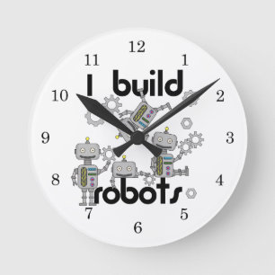 Jag bygger robotar rund klocka