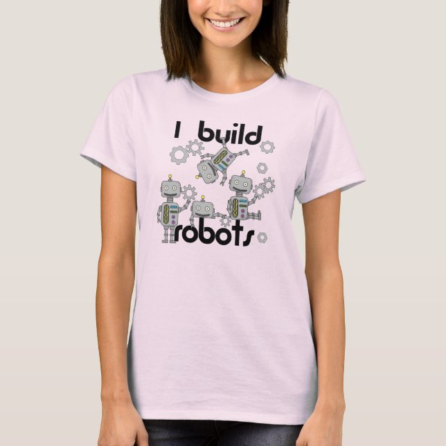 Jag bygger robotar tröja (Framsida)