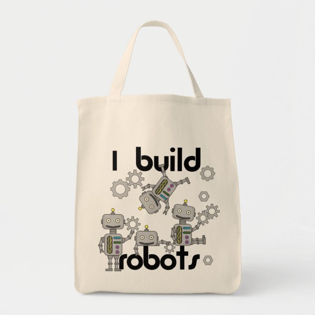 Jag bygger robotar tygkasse (Framsidan)
