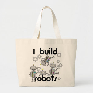Jag Bygger Robots Jumbo Tygkasse