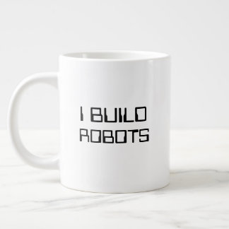 Jag Bygger Robots Mugg Jumbo Mugg