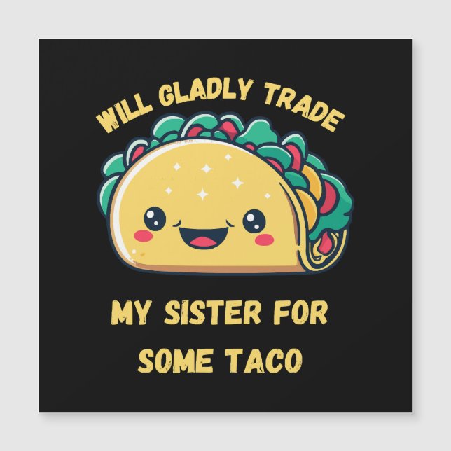 Jag Byter Min Syster Mot Tacos (Framsida)