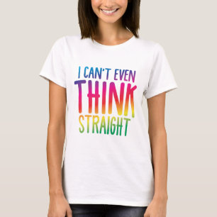 jag cant även tänkaraksträcka t-shirt